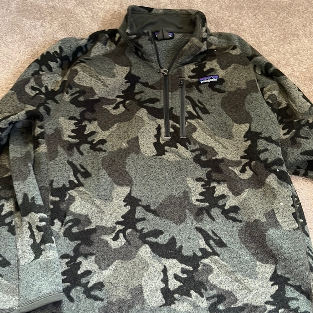 Patagonia better sweater - camo